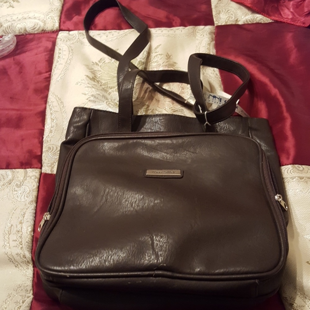 Connections Brown shoulder medium bag